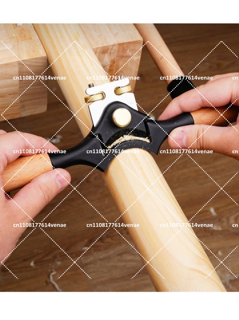 Spoke Shave Round - Half Round Spokeshave with Beech Handle,