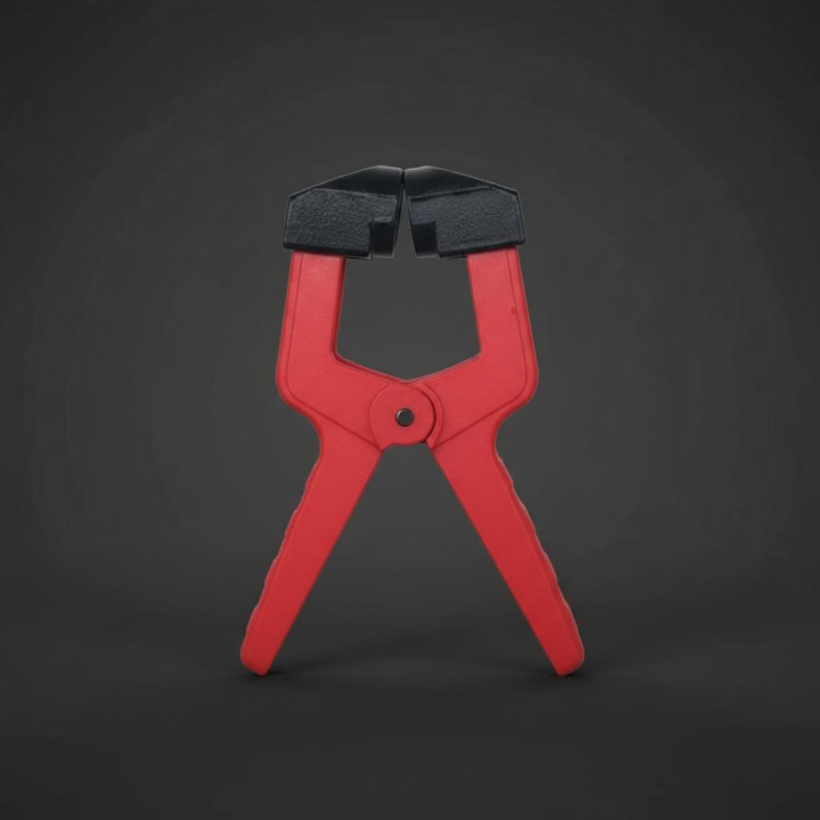 Woodworking Hand Tools - Triangular Clamp Clamp Red Color Plastic