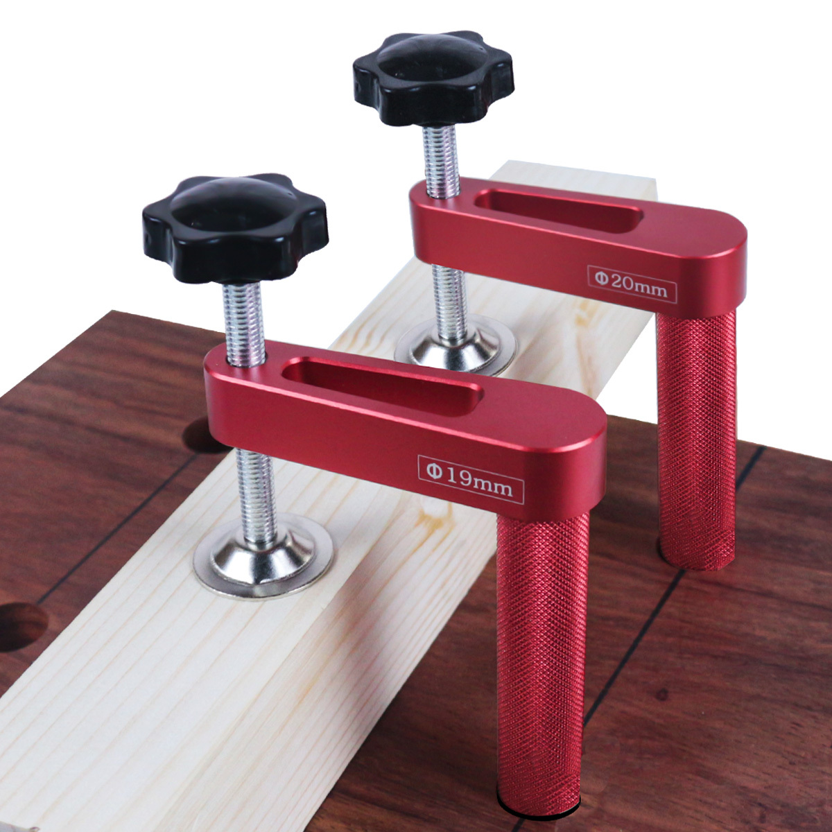 Woodworking Z Clips - 1pc 19mm/20mm Dog Hole Clamp Woodworking