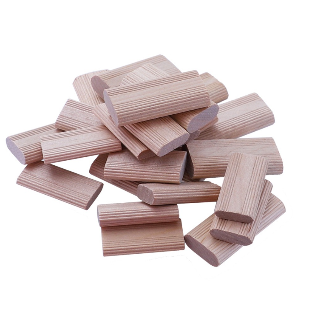 Woodworking Domino - 50/100Pcs Beech Wood Domino Tenons Joinery