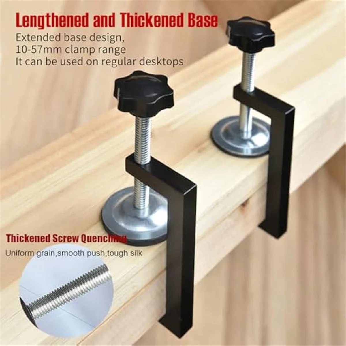 A06K 4pc G Clamps for Woodwork - Woodworking Hand Tools ulasan dan harga