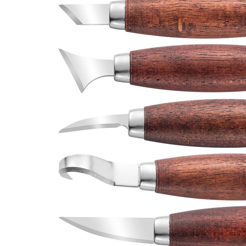 5 Pcs Wood Carving Chisel Set  - Woodworking Hand Tools ulasan dan harga