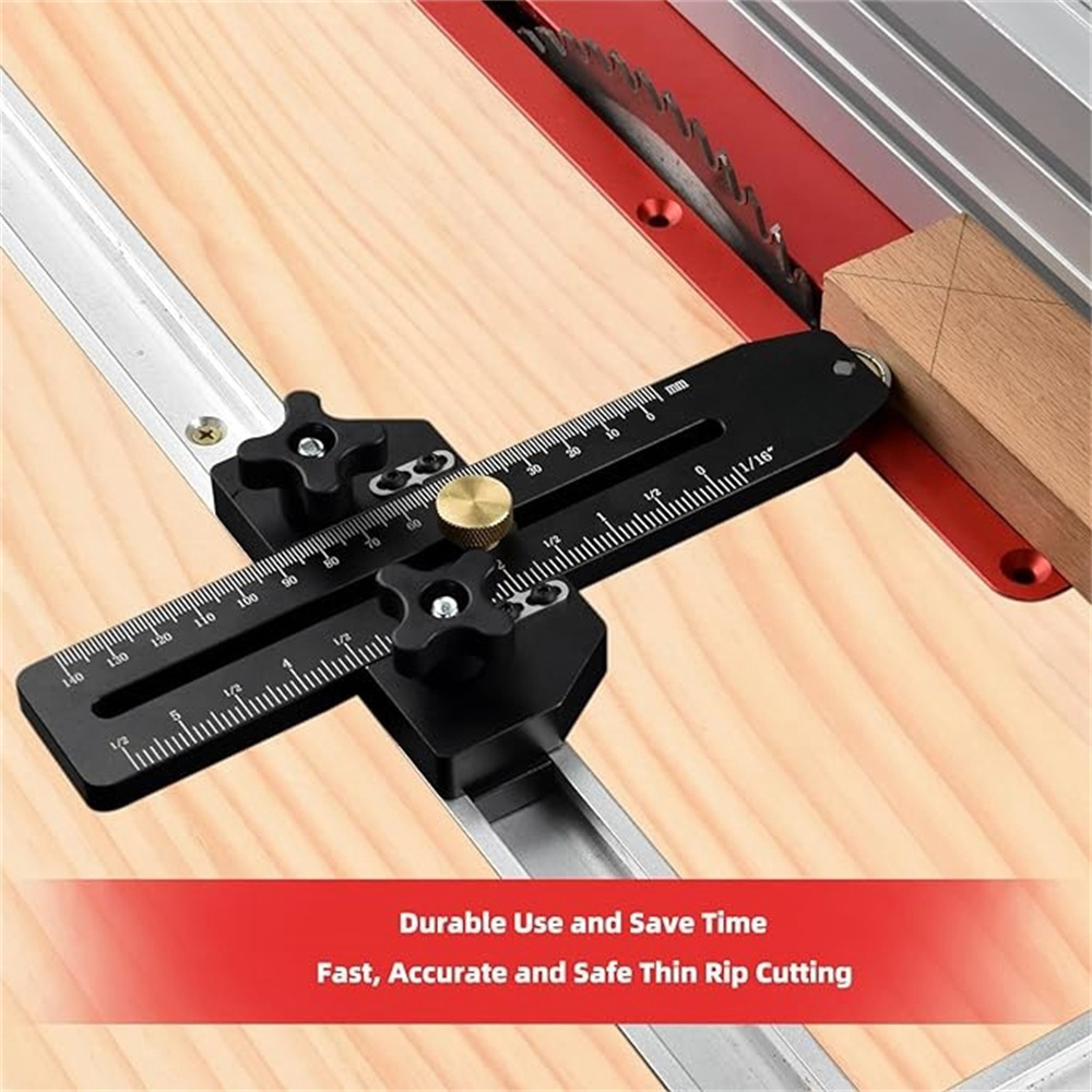Precision Table Saw Thin Rip J - Woodworking Kickback ulasan dan harga