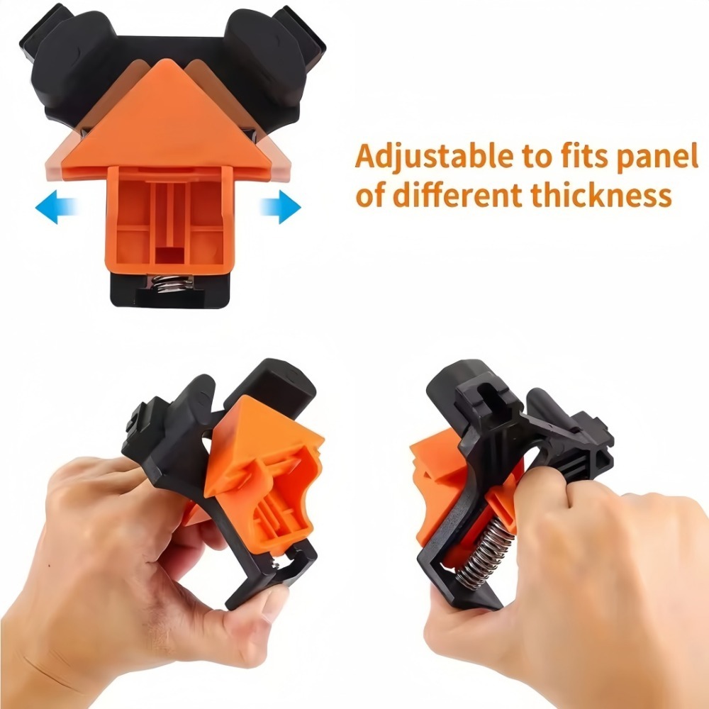 4pcs 90° Right Angle Clamp Fix - Woodworking Hand Tools ulasan dan harga