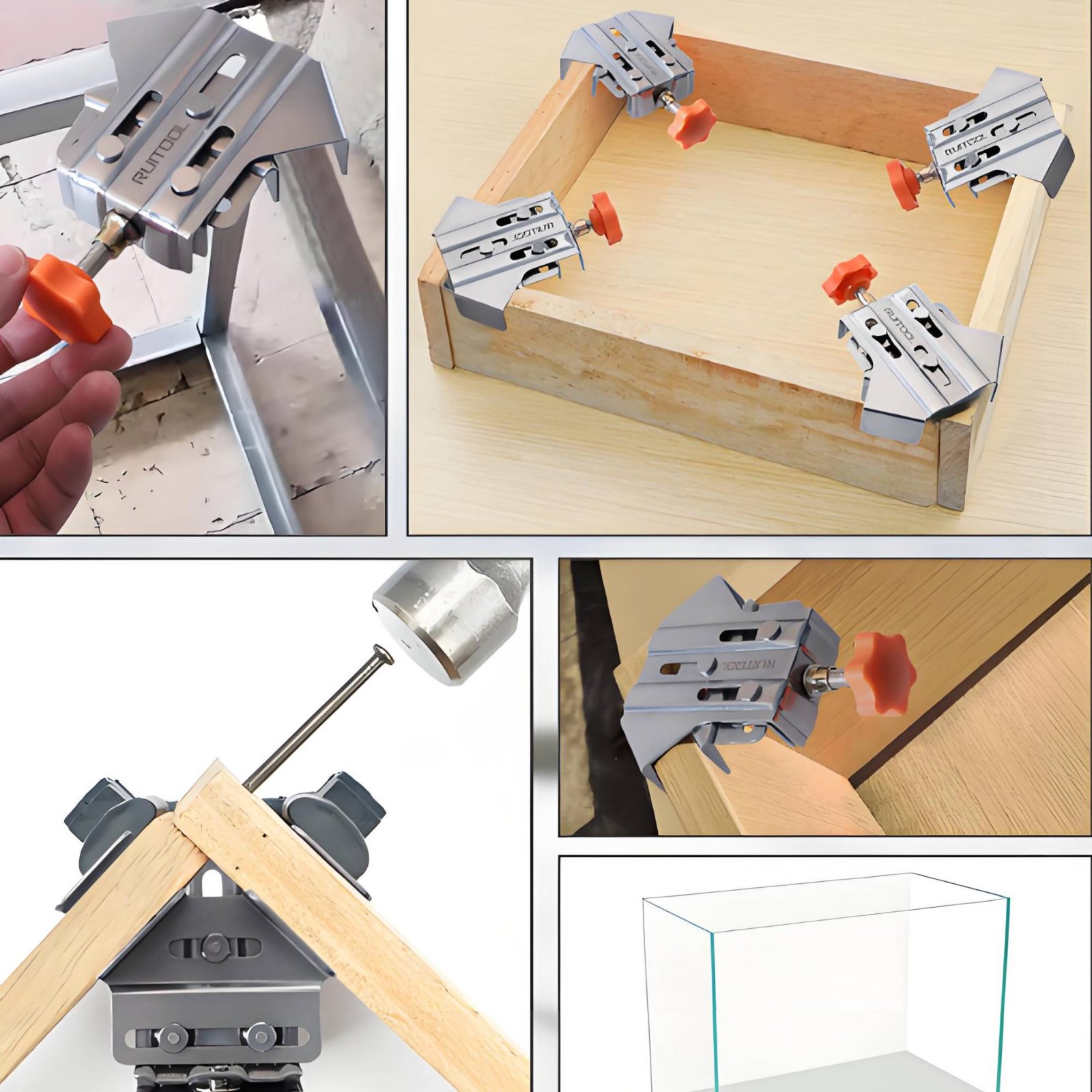 90 Degree Corner Clamp Stainle - Woodworking Hand Tools ulasan dan harga