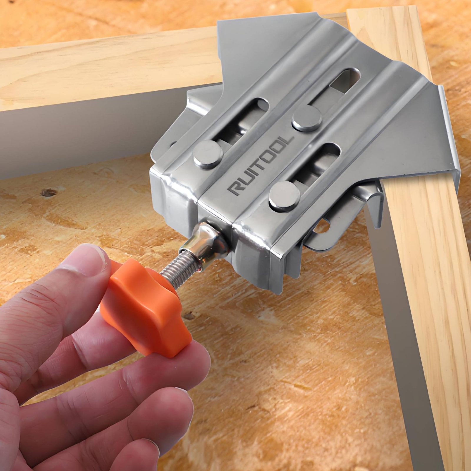 90 Degree Corner Clamp Stainle - Woodworking Hand Tools ulasan dan harga