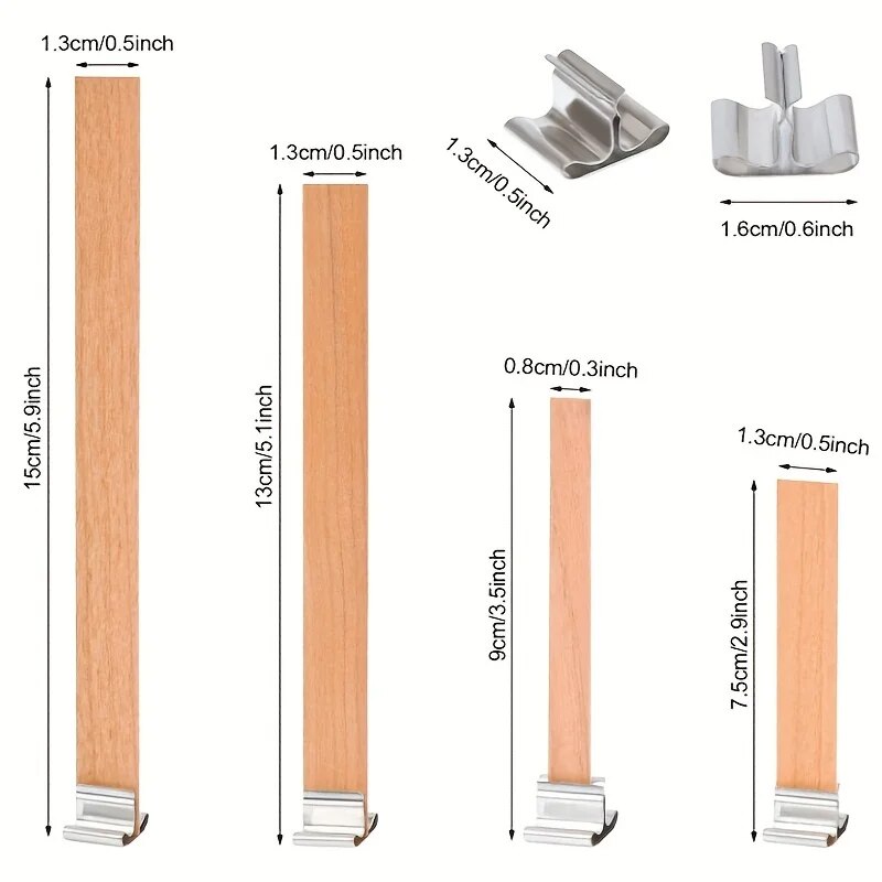 30pcs High Quality Wooden Cand - Woodworking Z Clips ulasan dan harga