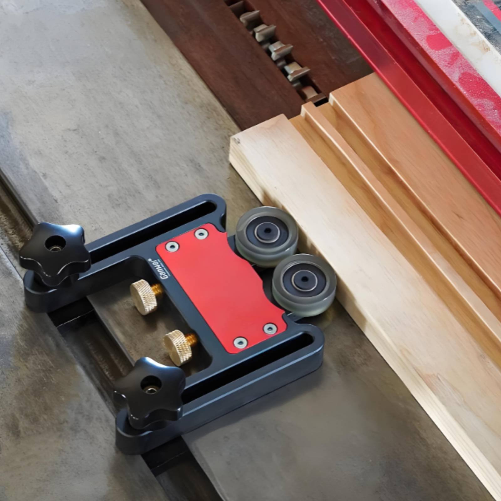 Featherboard Anti-Kickback Tab - Woodworking Kickback ulasan dan harga