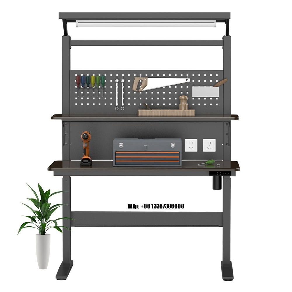 Height Adjustable Floor Standi - Woodworking Workbench ulasan dan harga