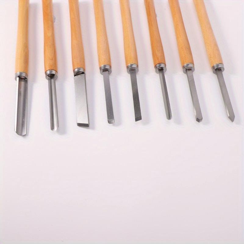 8Pcs Professional Wood Turning - Skew Chisel Wood ulasan dan harga