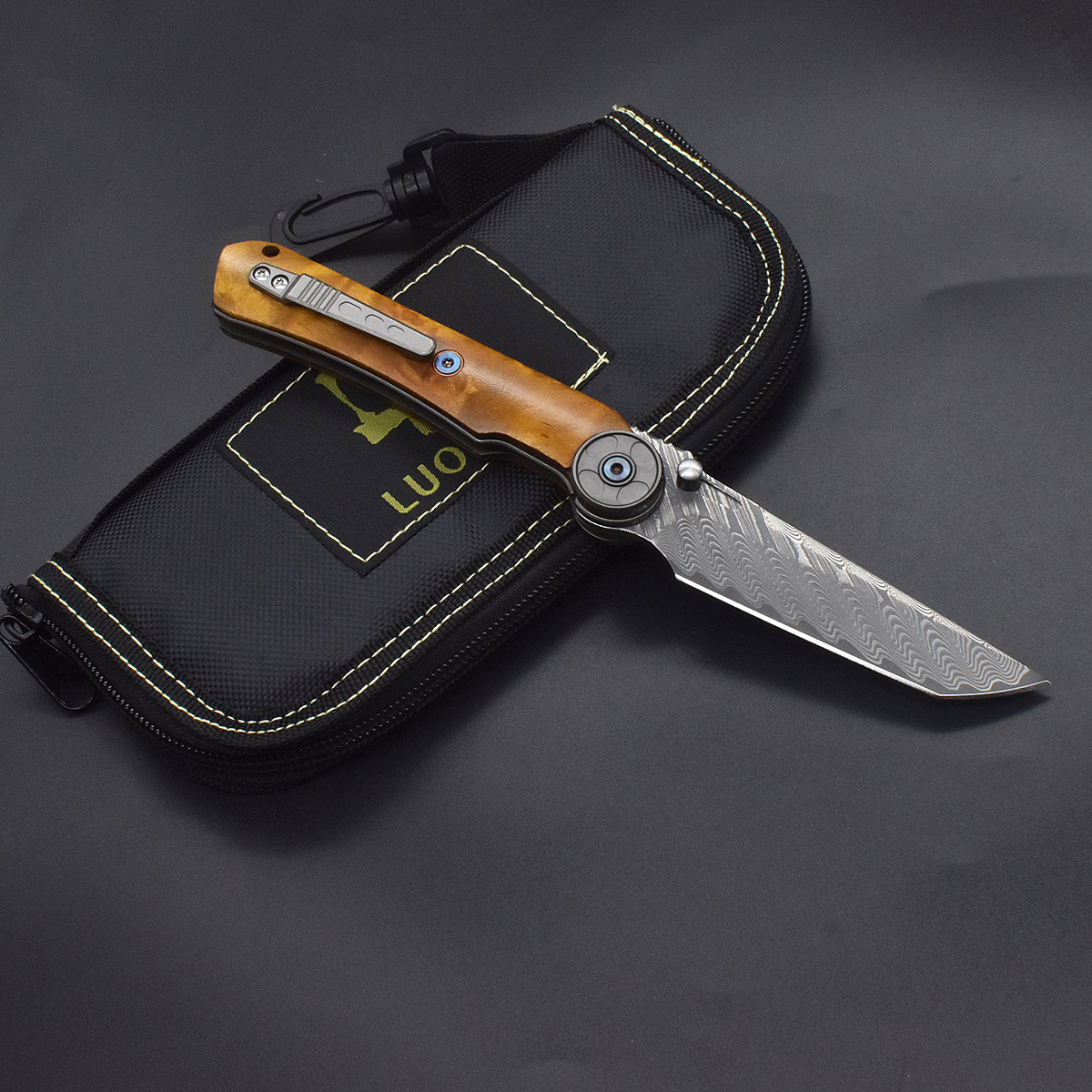 VG10 Damascus Steel Camphor Wo - Woodworking Z Clips ulasan dan harga