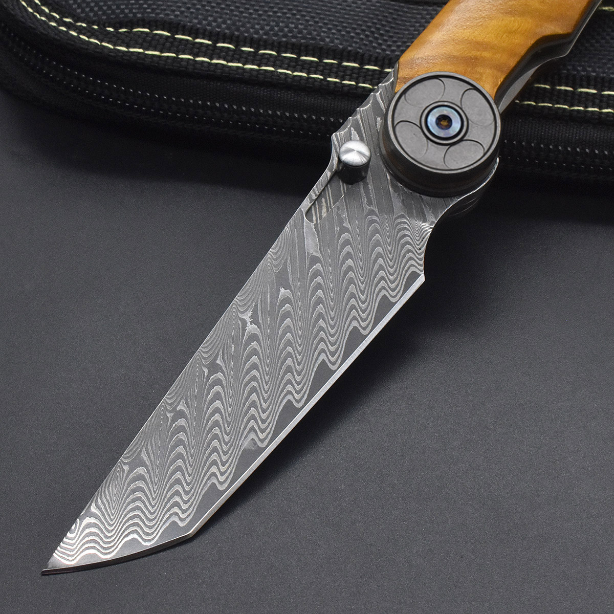 VG10 Damascus Steel Camphor Wo - Woodworking Z Clips ulasan dan harga
