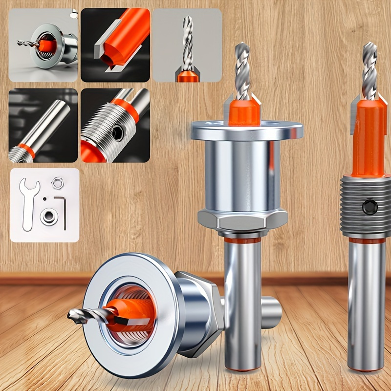 3pcs Woodworking Drill Bit Set - Woodworking Kickback ulasan dan harga