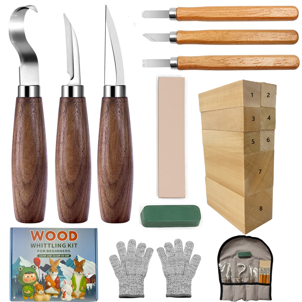 Carving Knife Gift Box Set 21- - Woodworking Knives ulasan dan harga