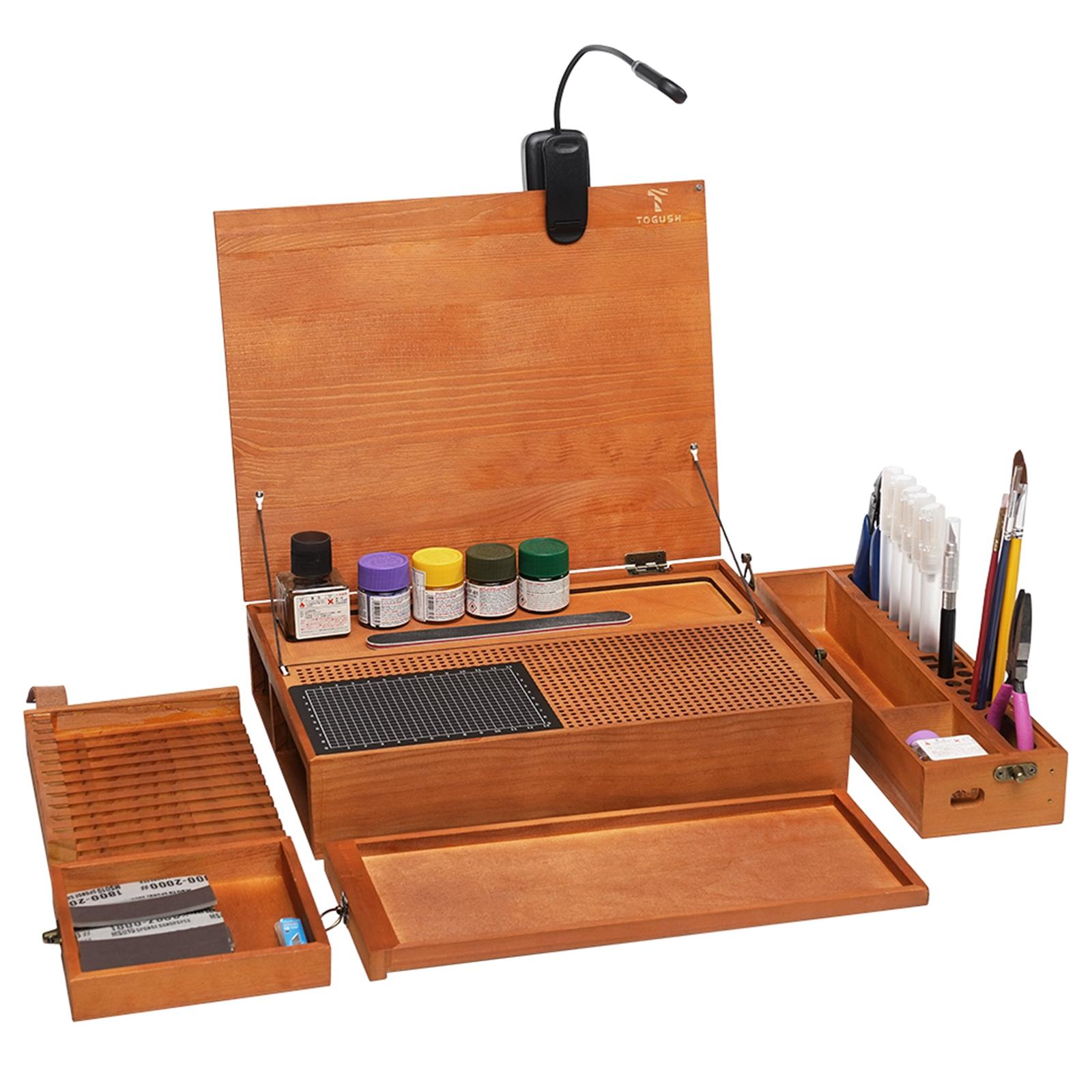 Hobby Work Table for Model Bui - Woodworking Workbench ulasan dan harga
