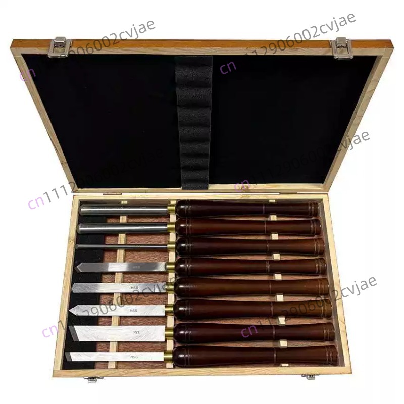 Wood Lathe Turning Tools 8 PCS - Skew Chisel Wood ulasan dan harga