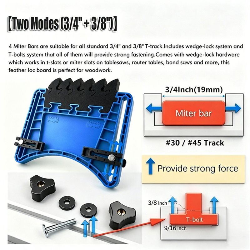 B23B Anti-Kickback Woodworking - Woodworking Kickback ulasan dan harga