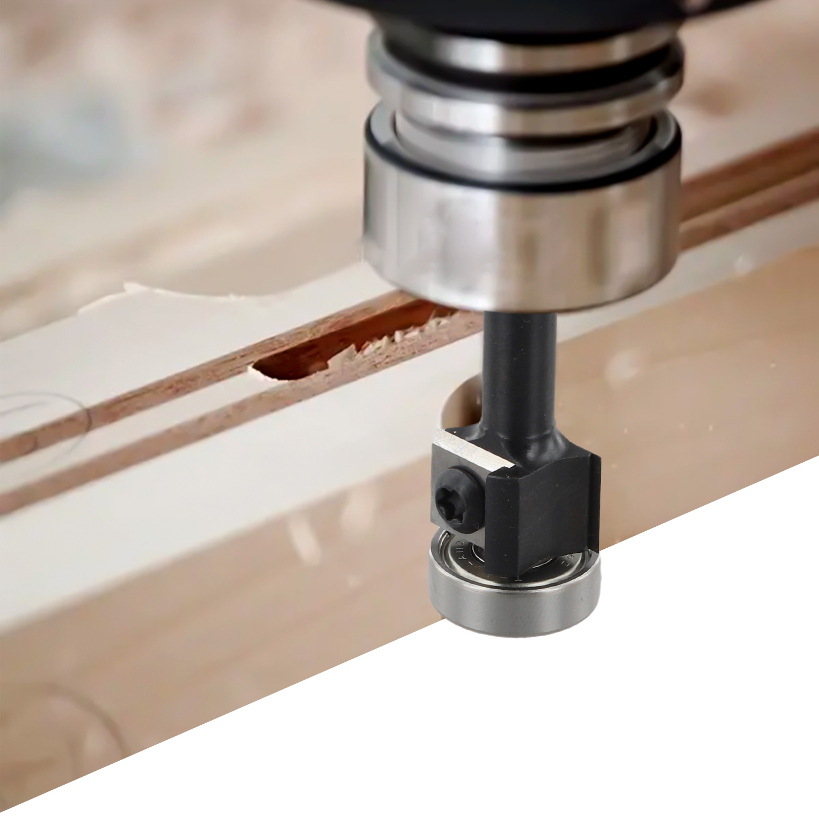 Solid Hardened Steel Router Bi - Woodworking Kickback ulasan dan harga