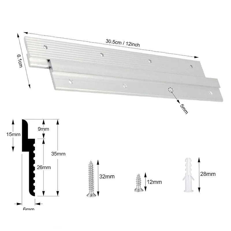 1 Pair French-Cleat Picture Ha - Woodworking Z Clips ulasan dan harga