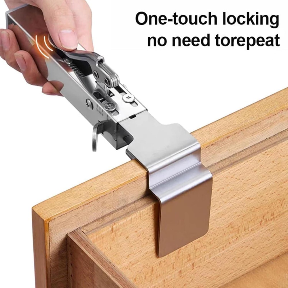 Quick-Install Drawer Front Ins - Woodworking Z Clips ulasan dan harga