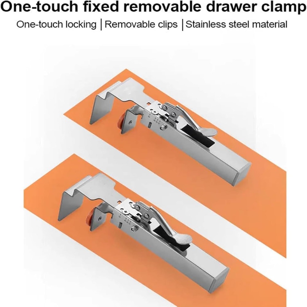 Quick-Install Drawer Front Ins - Woodworking Z Clips ulasan dan harga