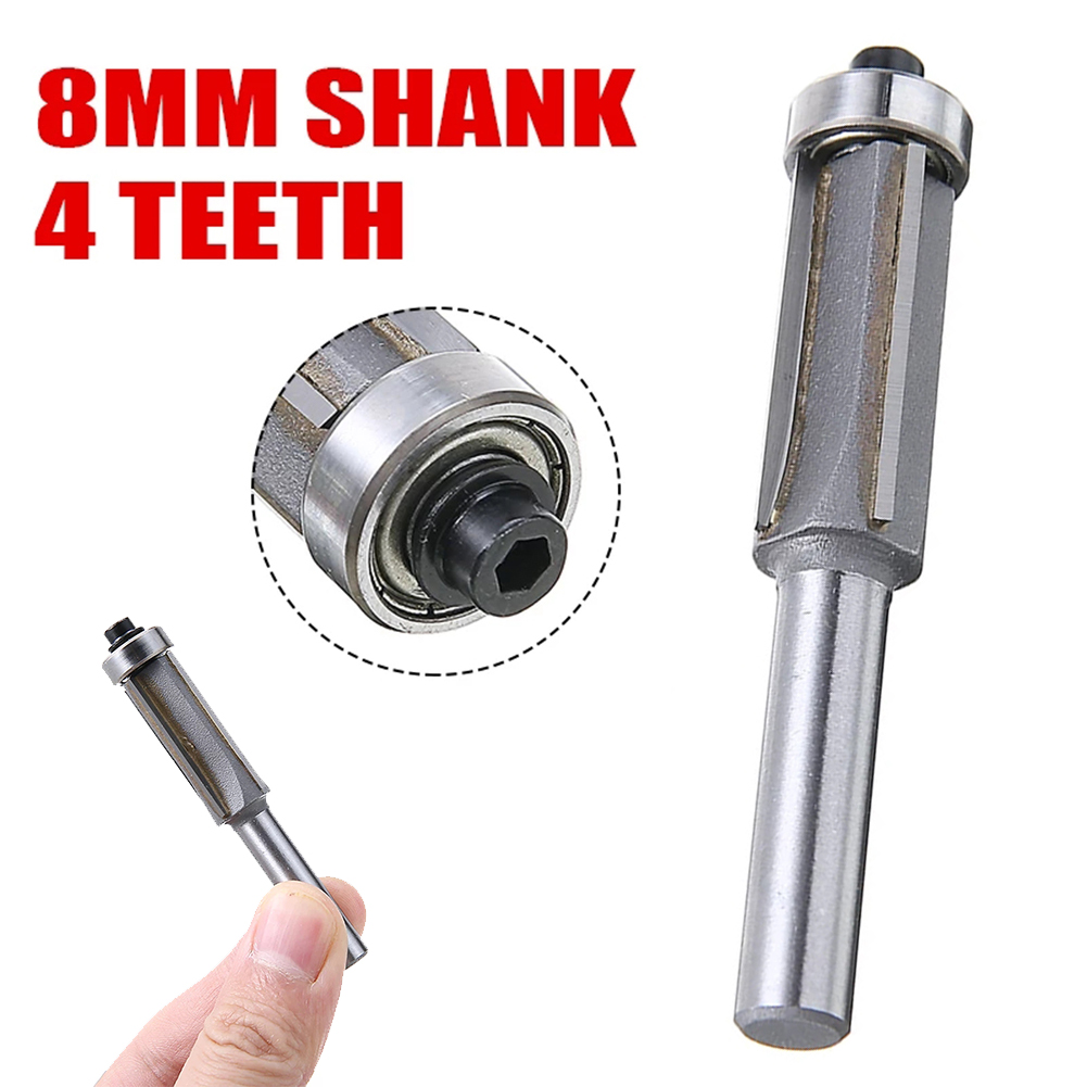 Double Bearing Flush Trim Rout - Woodworking Kickback ulasan dan harga