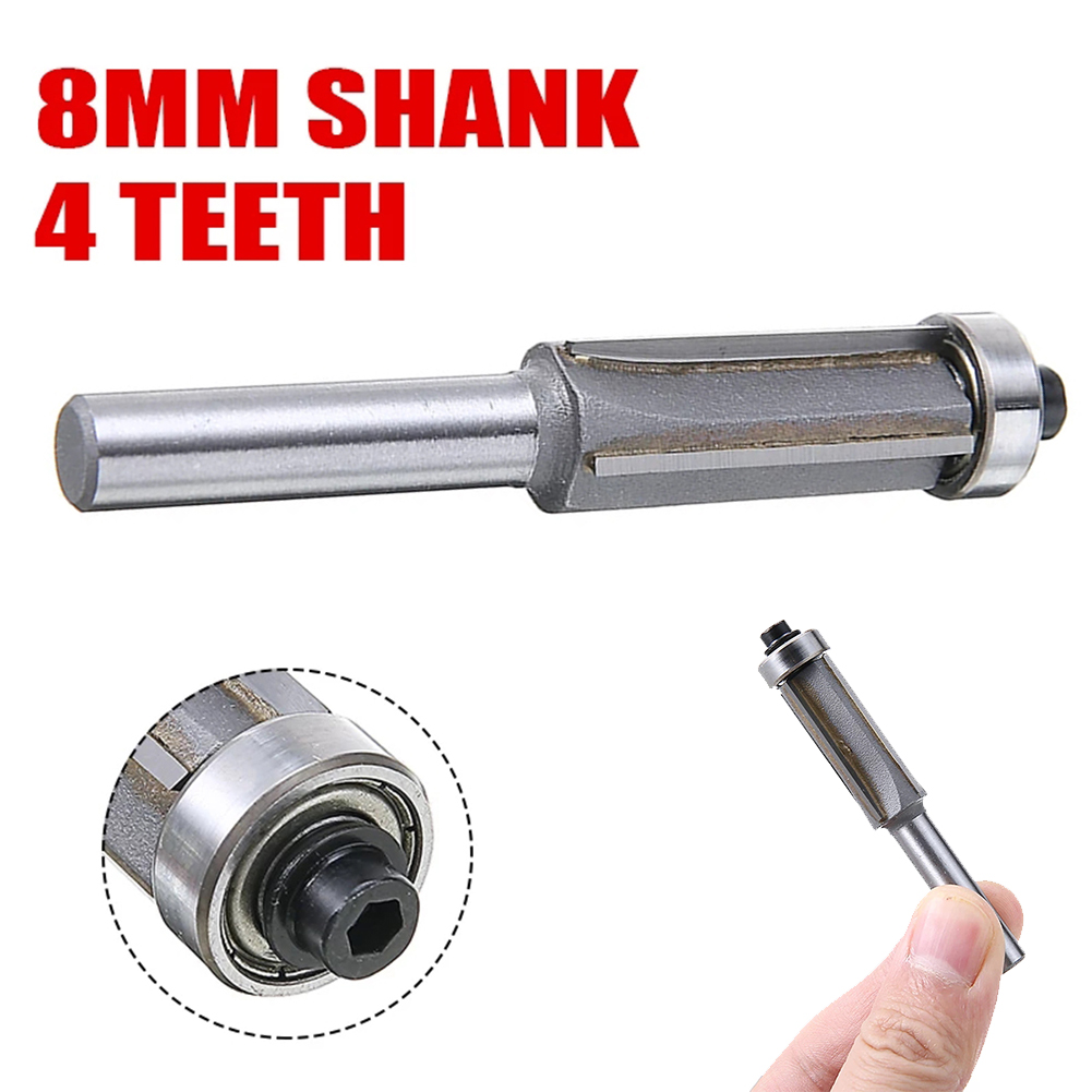 Double Bearing Flush Trim Rout - Woodworking Kickback ulasan dan harga