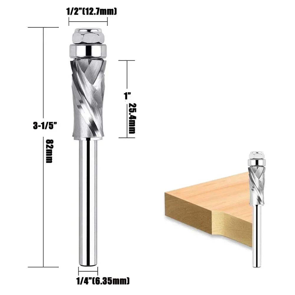 Bottom Bearing Compression Spi - Woodworking Kickback ulasan dan harga