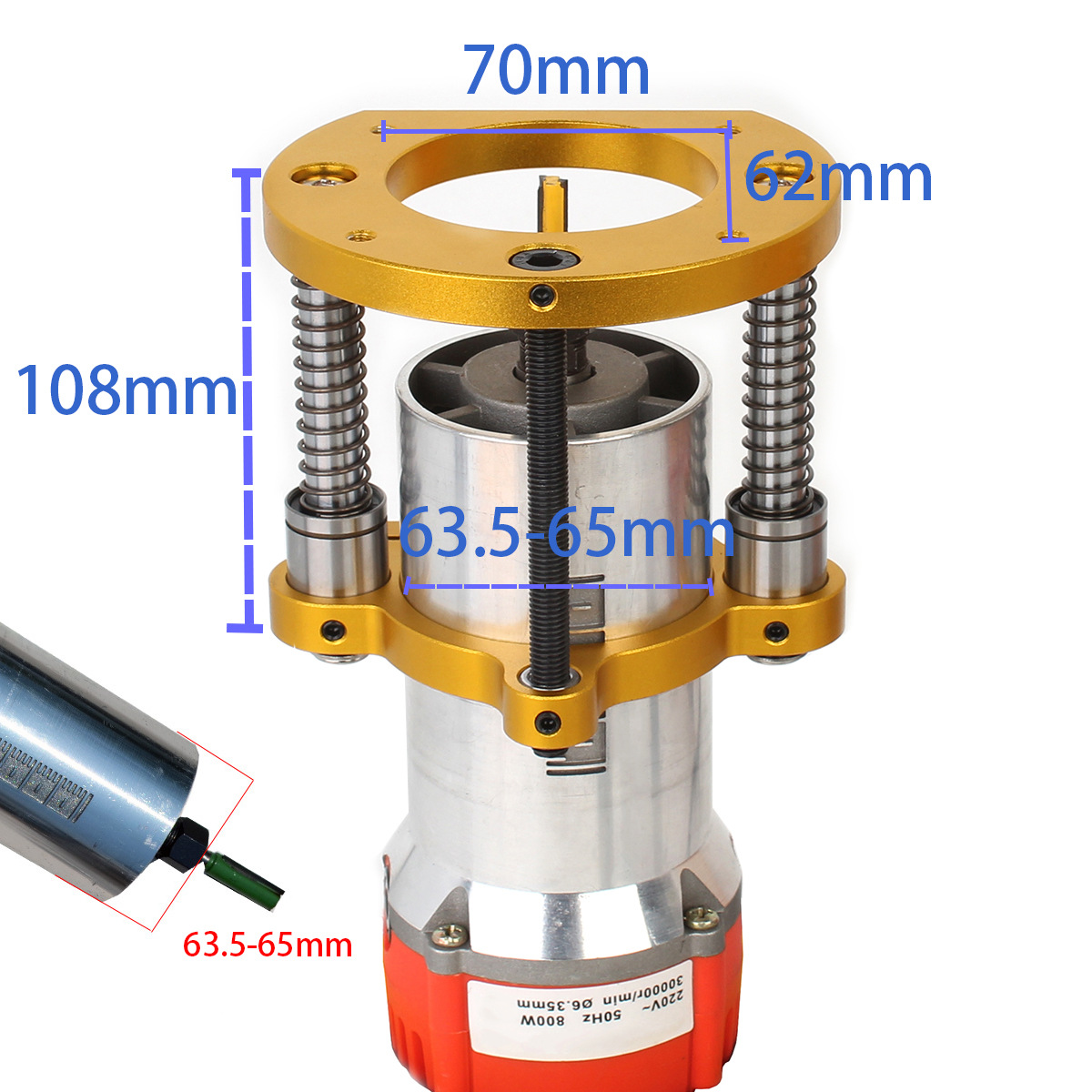 65mm Inverted Lifting Base Ele - Woodworking Workbench ulasan dan harga